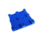 pálete superior contínua azul de envio plástica de Rackable das páletes de 1200*1000*150mm