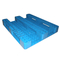 Páletes descartáveis do HDPE do pacote uma pálete plástica ISO9001 azul da maneira