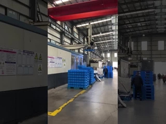 Pálete material da cremalheira da pálete do armazenamento do PVC de Tray Pallet do Hdpe