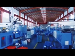 Pálete plástica 45*35cm da plataforma aberta de 3 páletes do HDPE dos patins 100*50cm