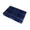 Escuro - páletes plásticas reversíveis do HDPE azul superfície de 1200 x 800 grades