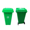 quadrado plástico do lazer do caixote de lixo de 600L 800L grande que recicla baldes do lixo