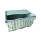 Grande caixa exalada resistente da caixa da dobradura da agricultura do HDPE da malha empilhável