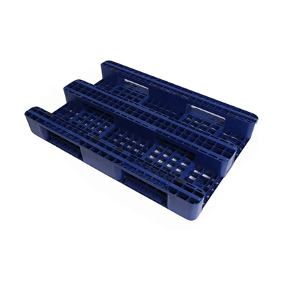 Pálete plástica reforçada de aço do Euro do tormento durável industrial resistente do Hdpe