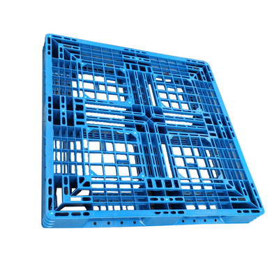 Única pálete plástica enfrentada 1100X1100X125mm do Euro higiênico claro