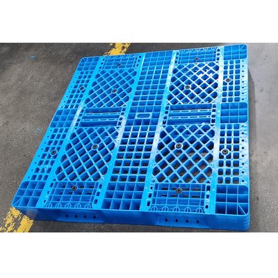 O dobro resistente toma partido pálete plástica do HDPE do Euro reversível empilhável da grande